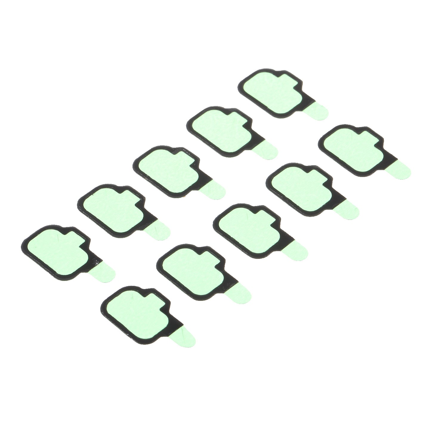10PCS OEM Home Key Fingerprint Button with Rubber Ring Gaskets for Samsung Galaxy S8 G950/S8+ SM-G955