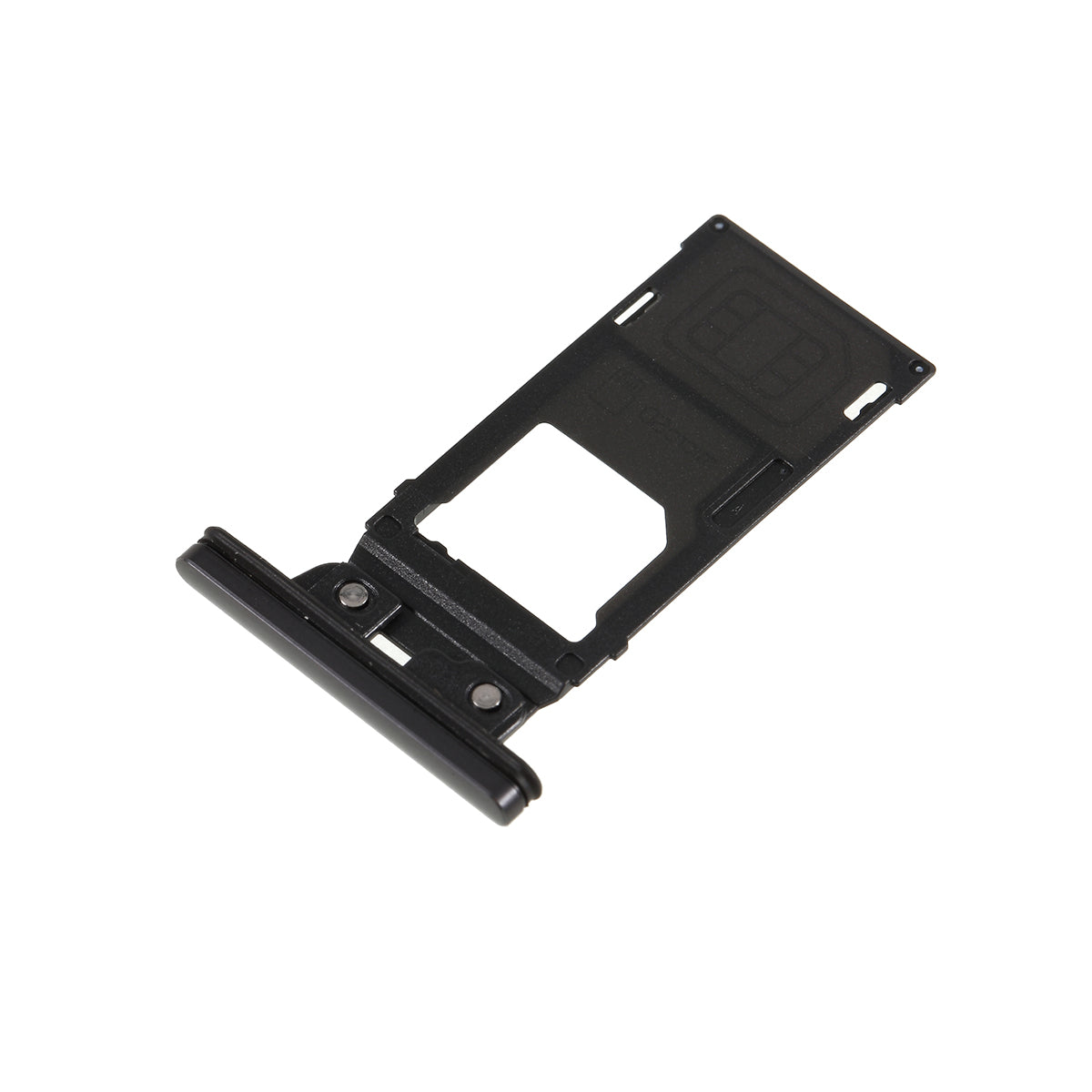 OEM SIM Card Tray Holder Repair Part for Sony Xperia XZ2 Plus - Black