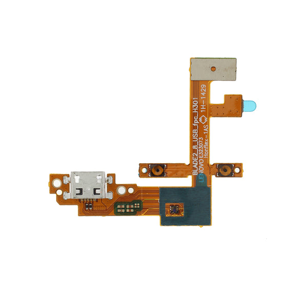 For Lenovo Yoga Tablet 2 10.1 1051F OEM Charging Port Dock Connector Flex Cable Replacement