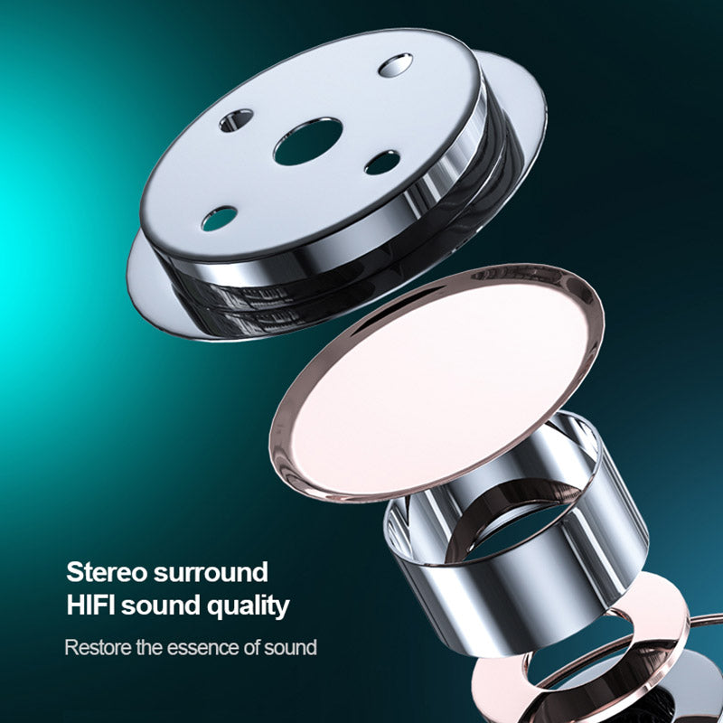A42 TWS Bluetooth 5.0 Wireless Earphones Touch Control Earbuds with LED Display