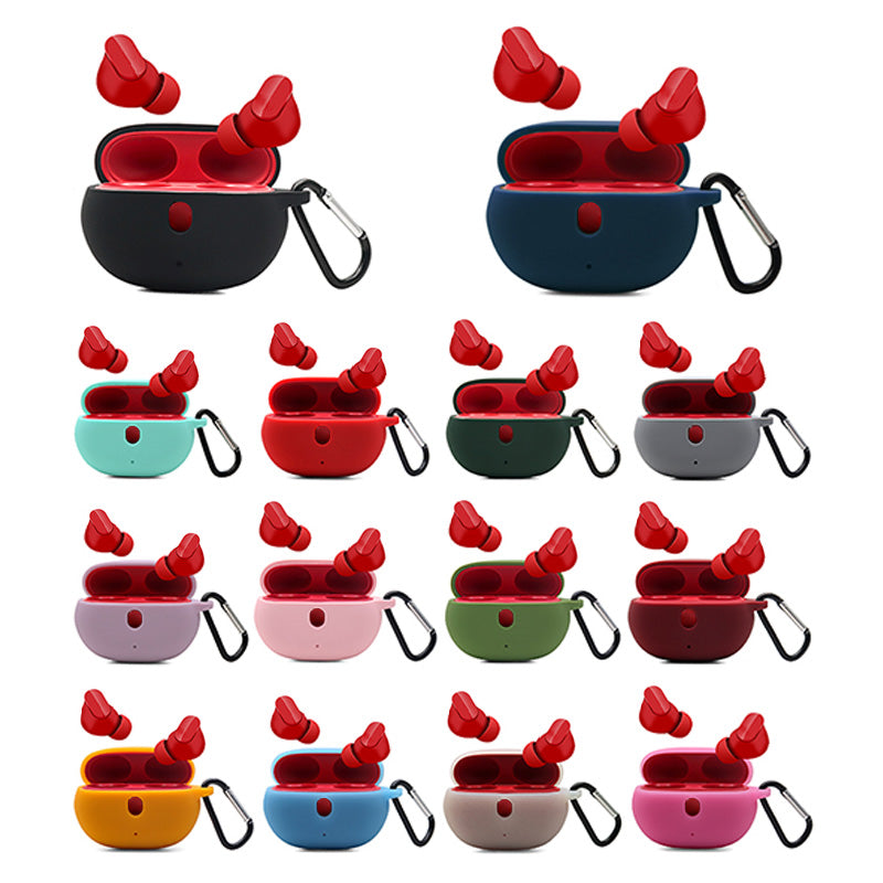 For Beats Studio Buds Silicone Case Anti-Lost Wireless Earphones Protector