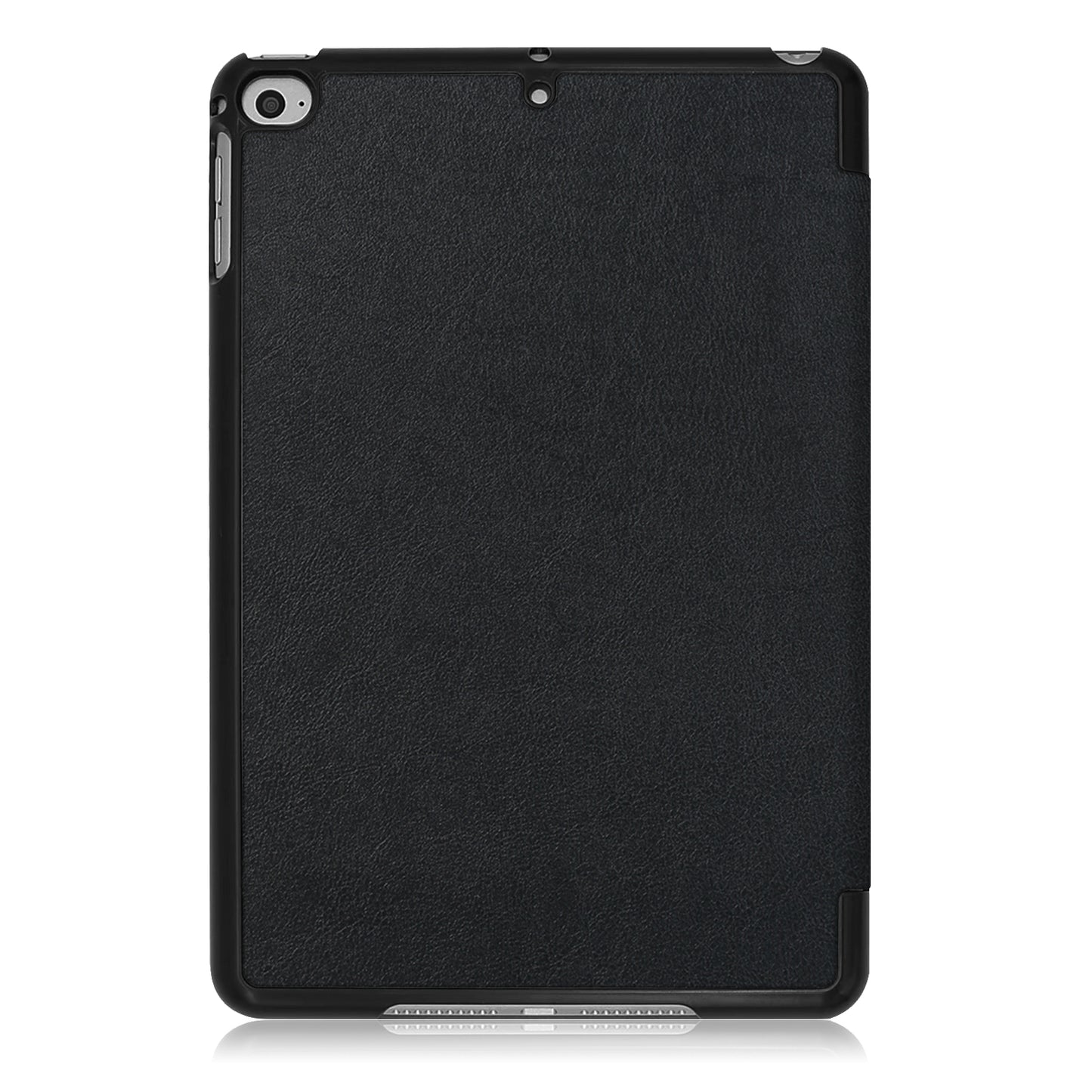 For iPad mini (2019) 7.9 inch / mini 4 Sturdy Tri-fold Stand Leather Smart Tablet Cover Case