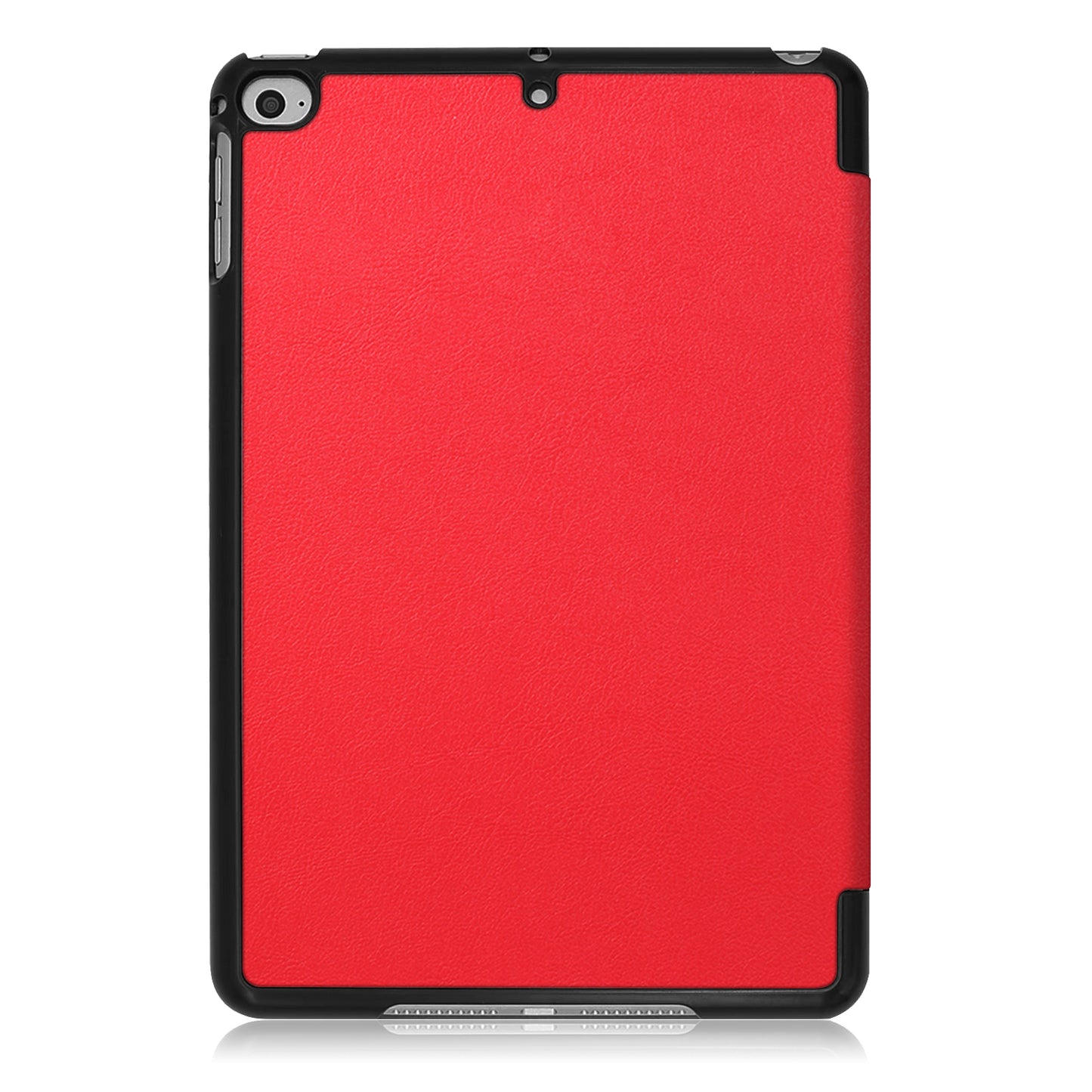 For iPad mini (2019) 7.9 inch / mini 4 Sturdy Tri-fold Stand Leather Smart Tablet Cover Case