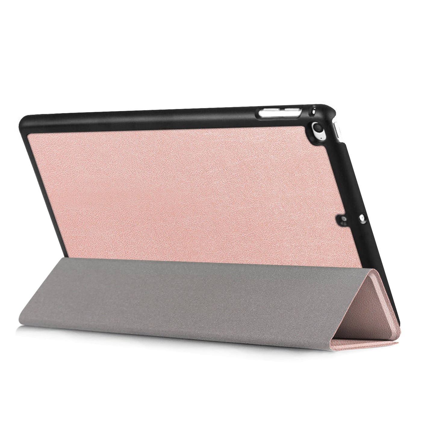 For iPad mini (2019) 7.9 inch / mini 4 Sturdy Tri-fold Stand Leather Smart Tablet Cover Case
