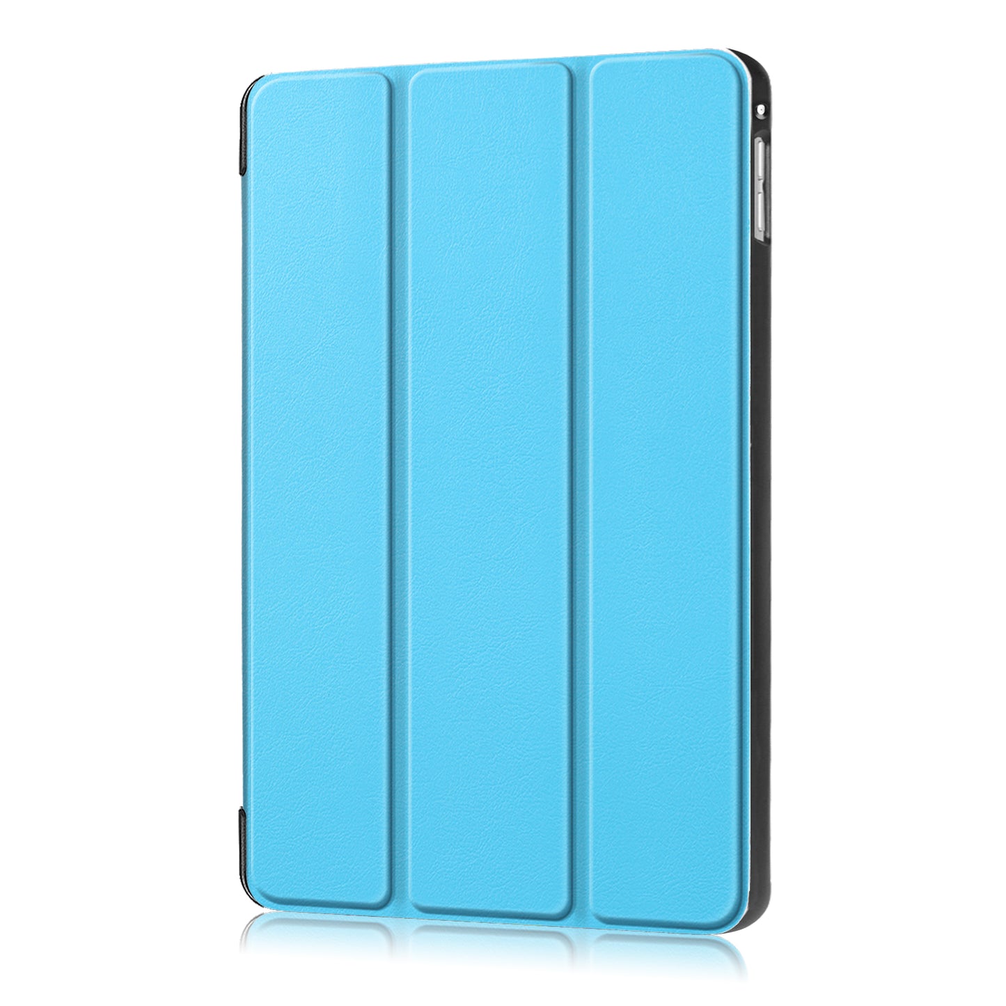 For iPad mini (2019) 7.9 inch / mini 4 Sturdy Tri-fold Stand Leather Smart Tablet Cover Case
