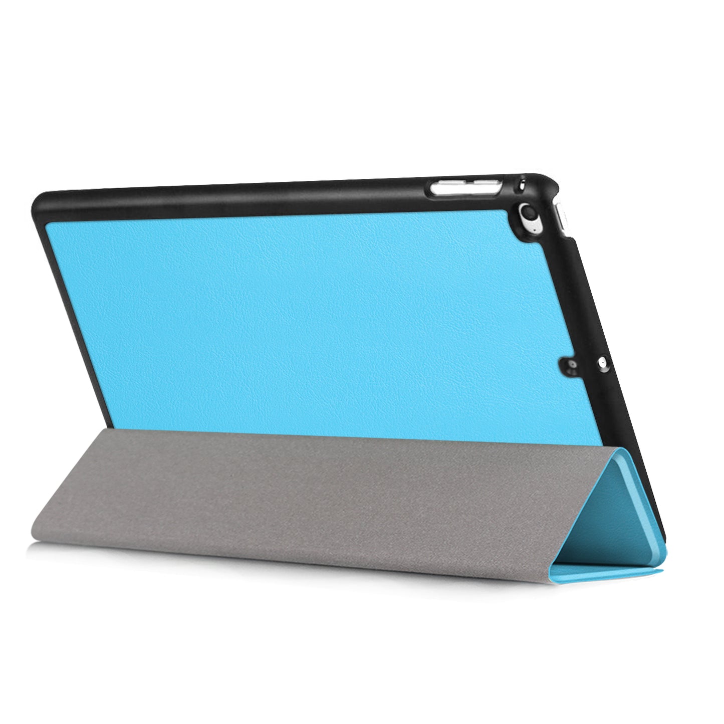 For iPad mini (2019) 7.9 inch / mini 4 Sturdy Tri-fold Stand Leather Smart Tablet Cover Case