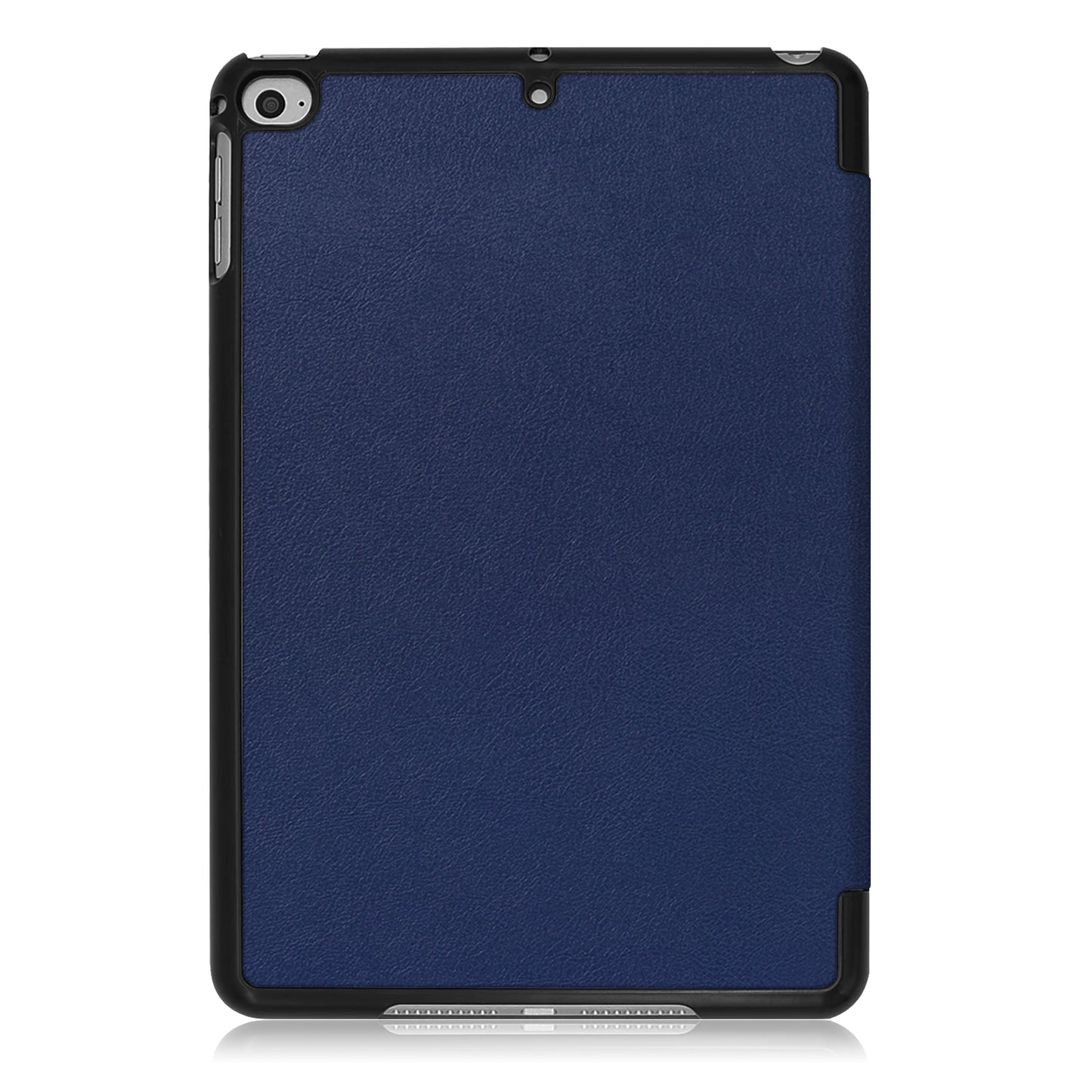 For iPad mini (2019) 7.9 inch / mini 4 Sturdy Tri-fold Stand Leather Smart Tablet Cover Case