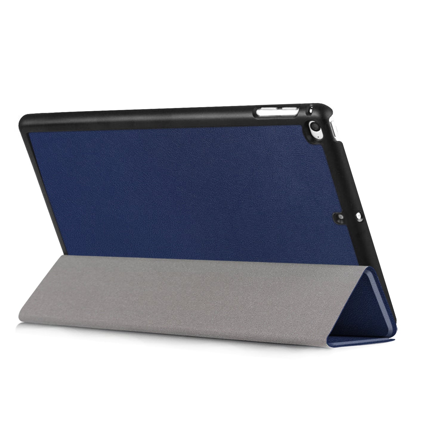 For iPad mini (2019) 7.9 inch / mini 4 Sturdy Tri-fold Stand Leather Smart Tablet Cover Case