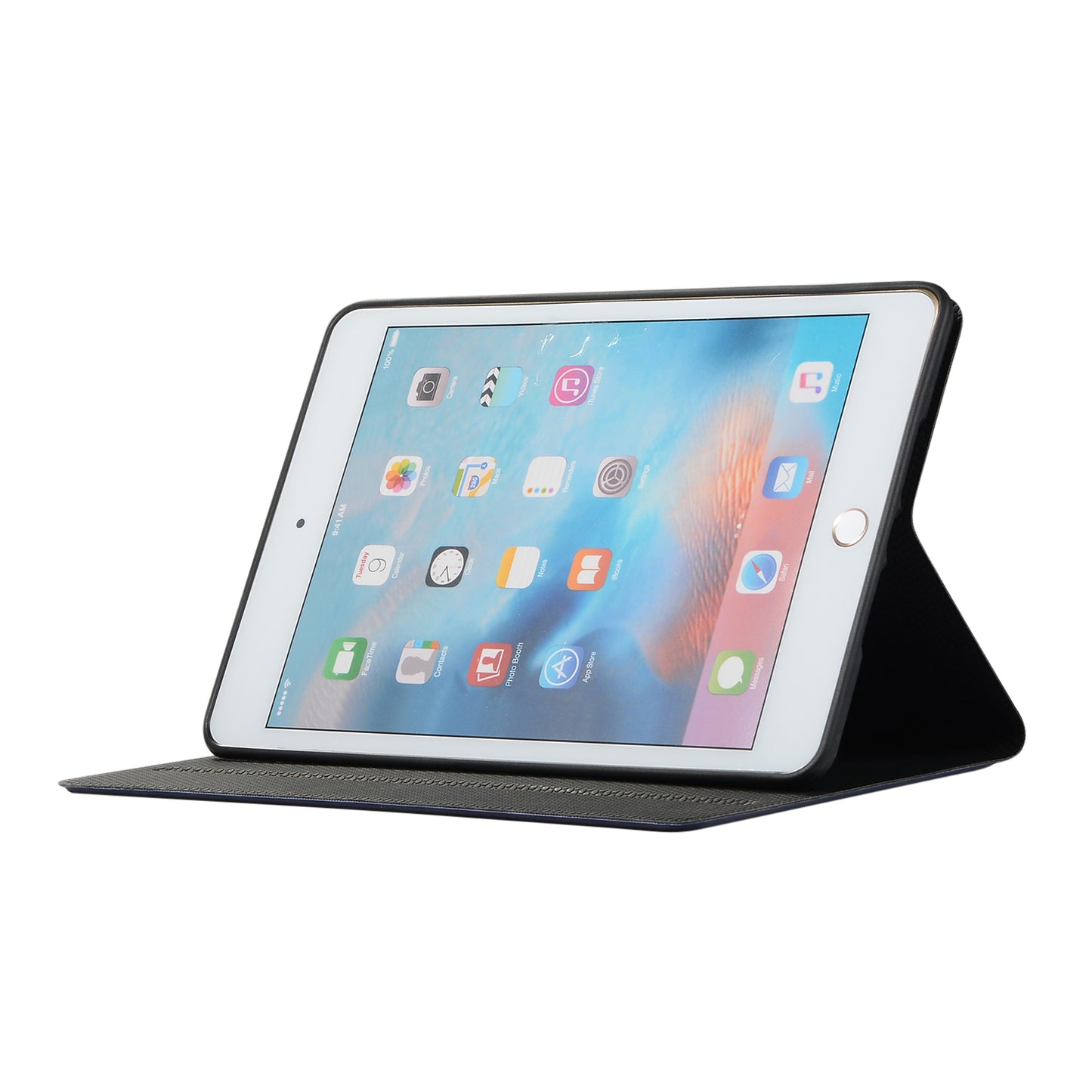 For iPad mini (2019) 7.9 inch/mini 4 Protective Cover PU Leather Smart Tablet Case with Stand