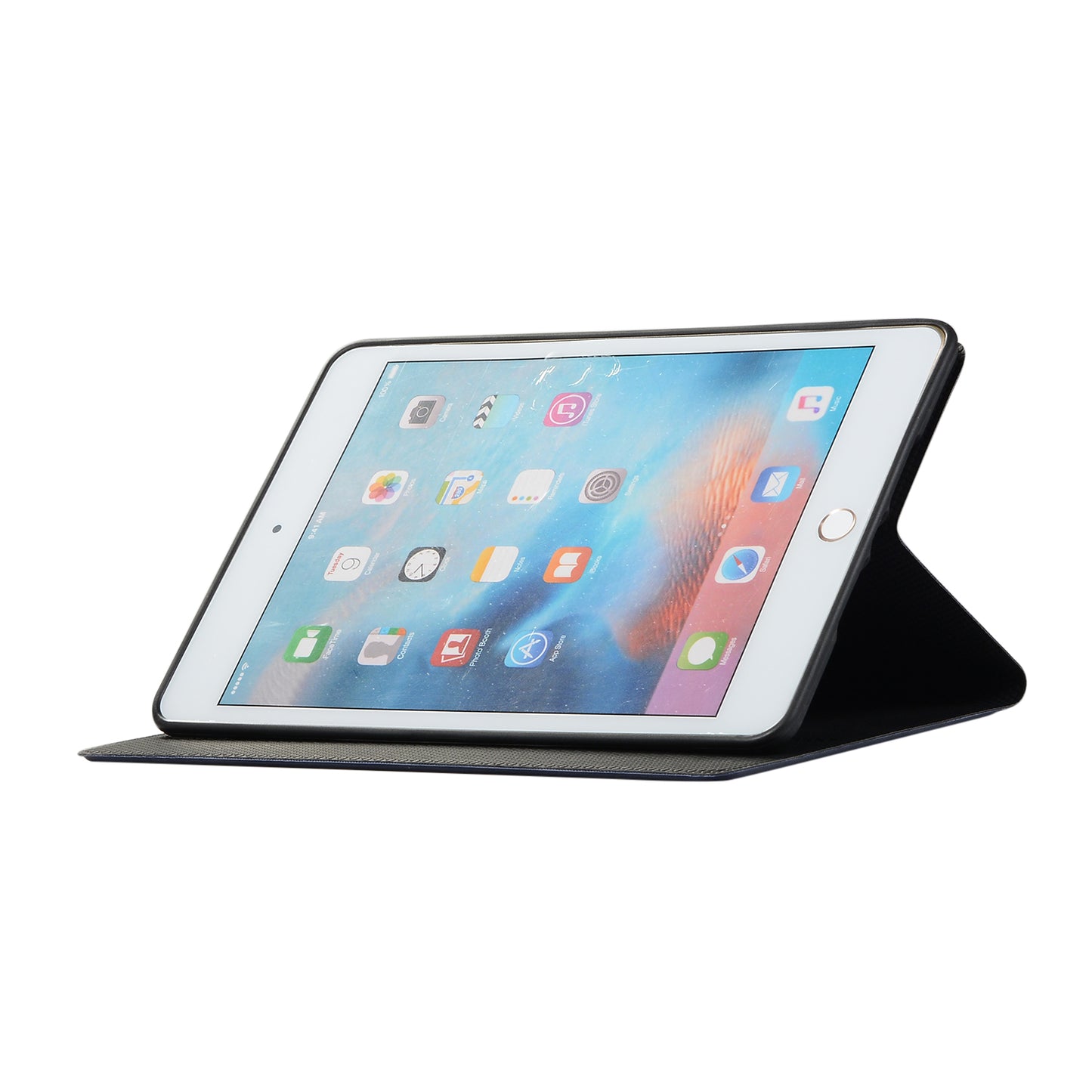 For iPad mini (2019) 7.9 inch/mini 4 Protective Cover PU Leather Smart Tablet Case with Stand