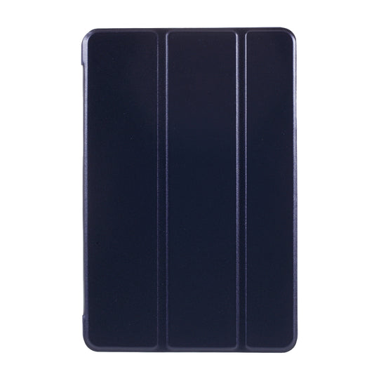 For iPad mini (2019) 7.9 inch Tri-fold Stand Silicone + Leather Tablet Shell