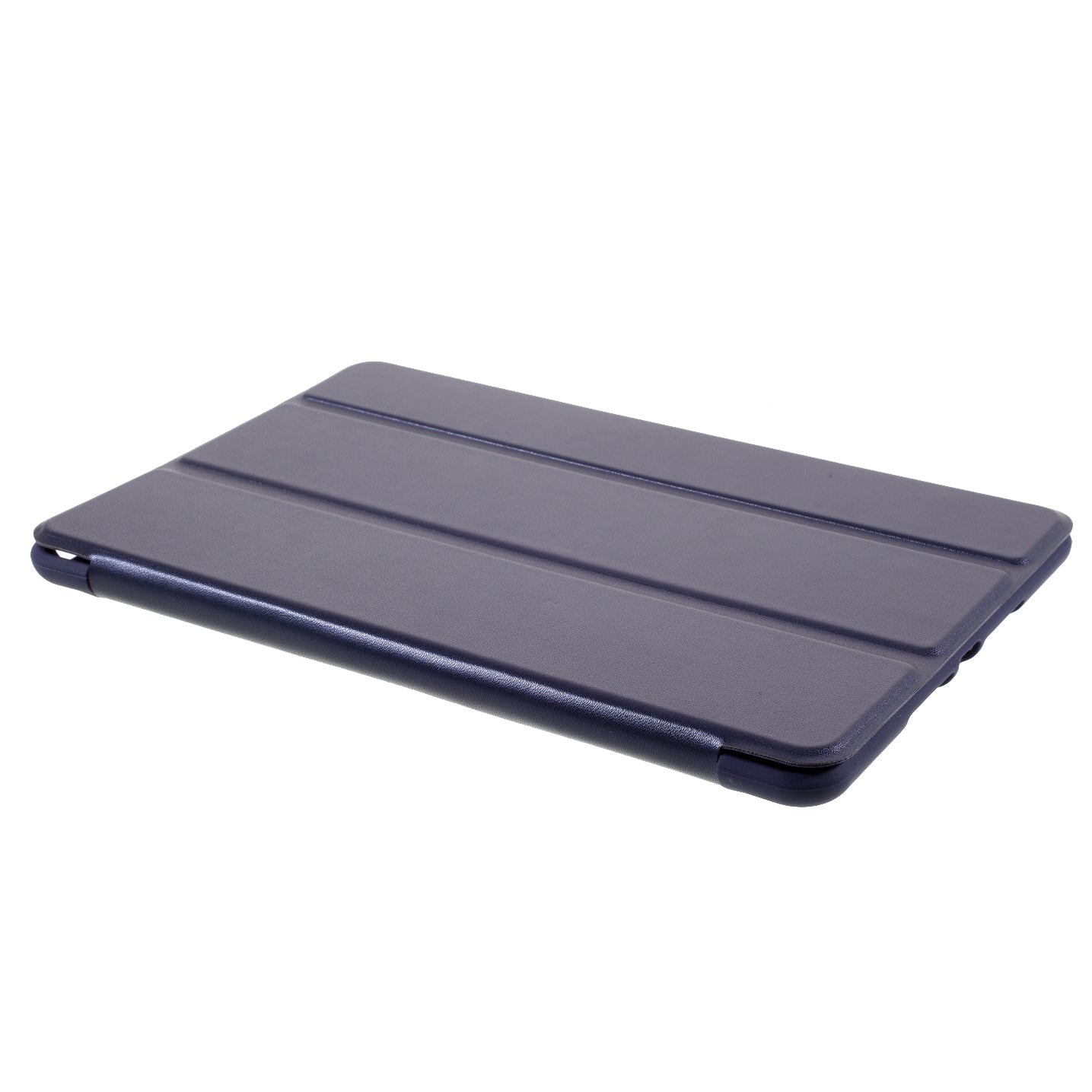 For iPad mini (2019) 7.9 inch Tri-fold Stand Silicone + Leather Tablet Shell