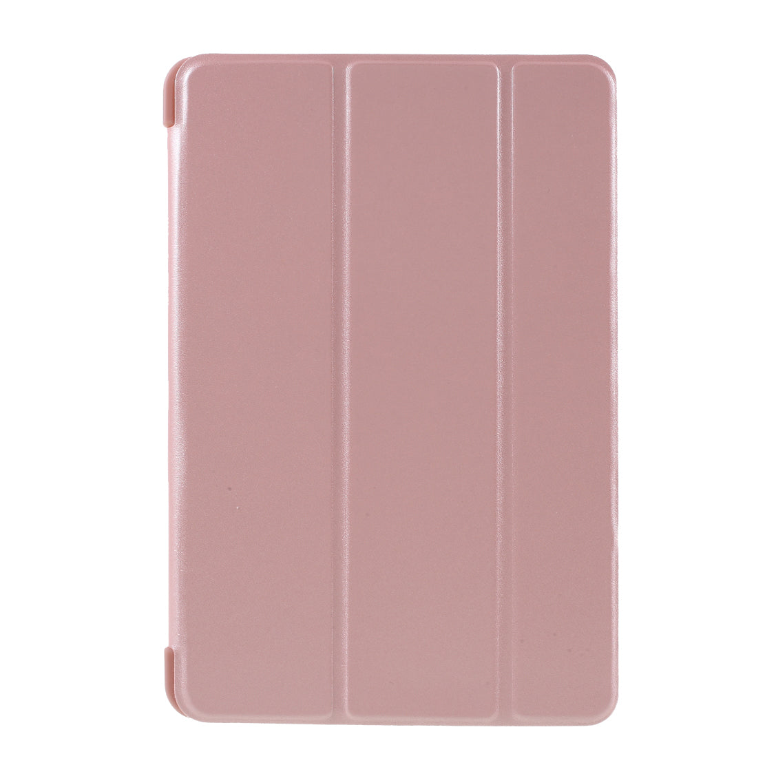 For iPad mini (2019) 7.9 inch Tri-fold Stand Silicone + Leather Tablet Shell