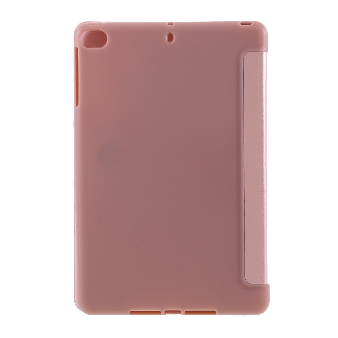 For iPad mini (2019) 7.9 inch Tri-fold Stand Silicone + Leather Tablet Shell