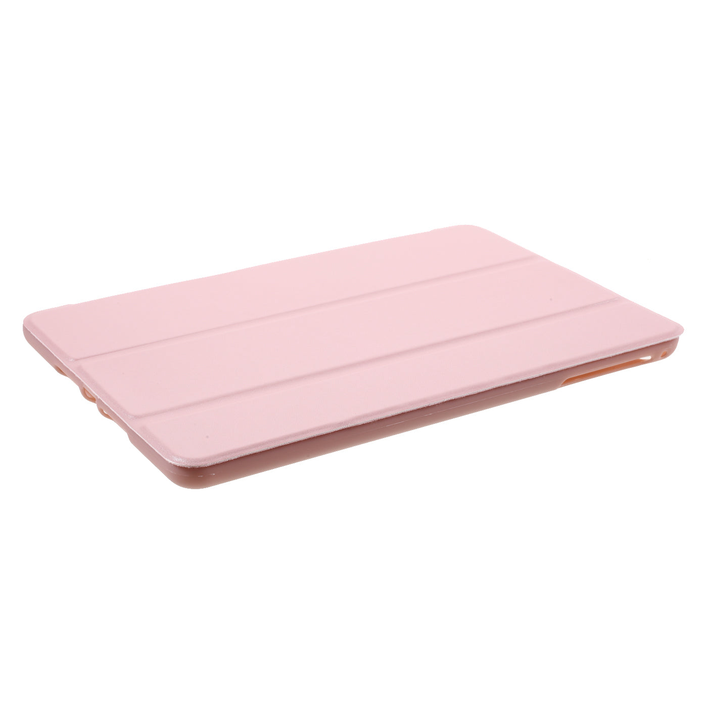 For iPad mini (2019) 7.9 inch Tri-fold Stand Silicone + Leather Tablet Shell