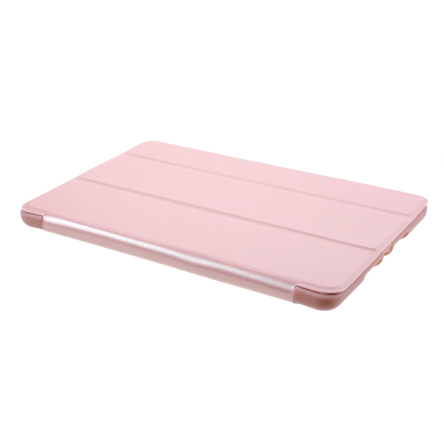 For iPad mini (2019) 7.9 inch Tri-fold Stand Silicone + Leather Tablet Shell