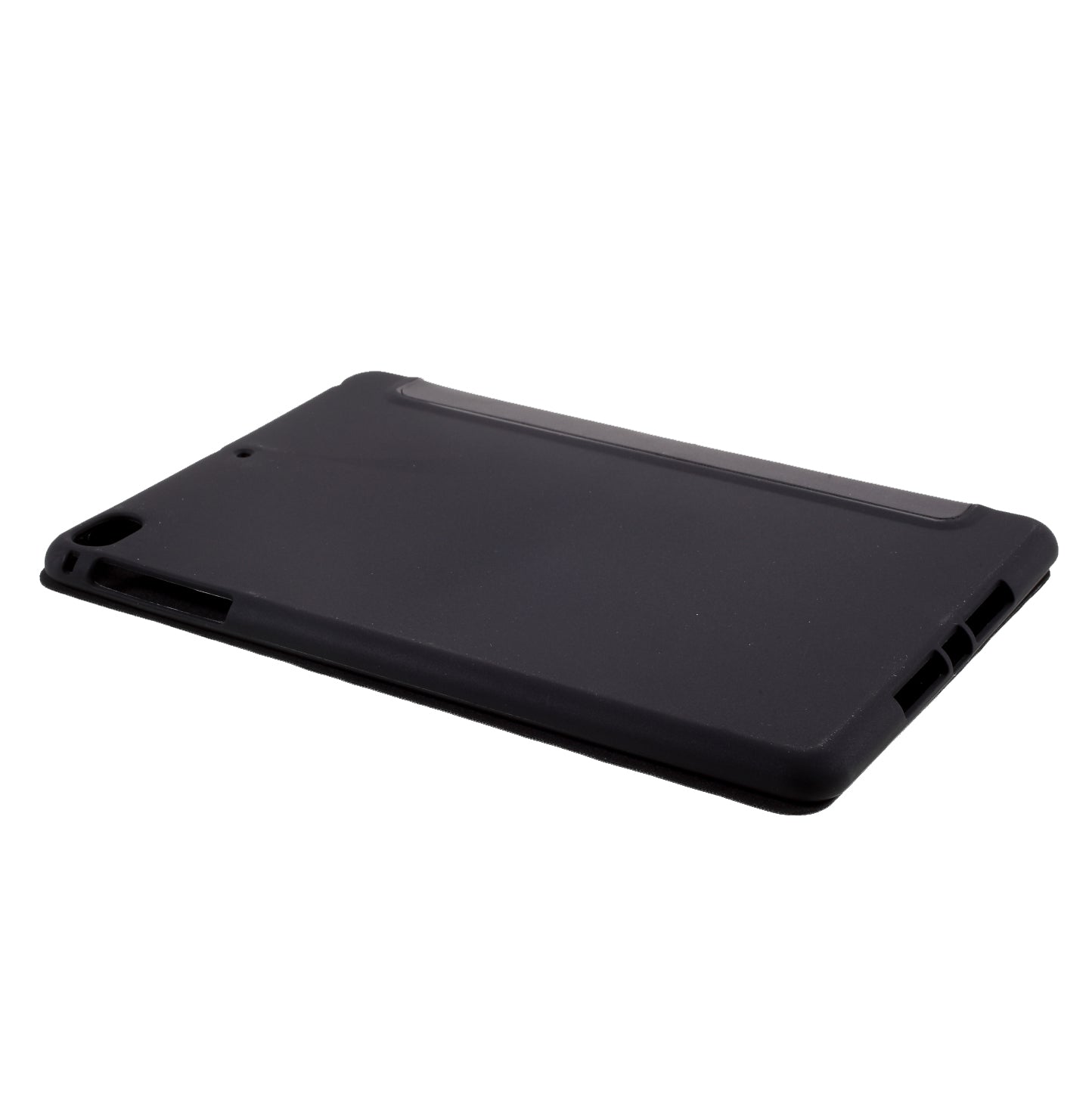 For iPad mini (2019) 7.9 inch Tri-fold Stand Silicone + Leather Tablet Shell