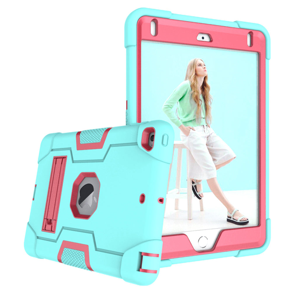 For iPad mini (2019) 7.9 inch Shock Proof TPU + PC Hybrid Tablet Case with Kickstand