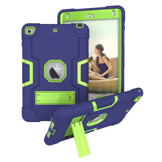 For iPad mini (2019) 7.9 inch Shock Proof TPU + PC Hybrid Tablet Case with Kickstand