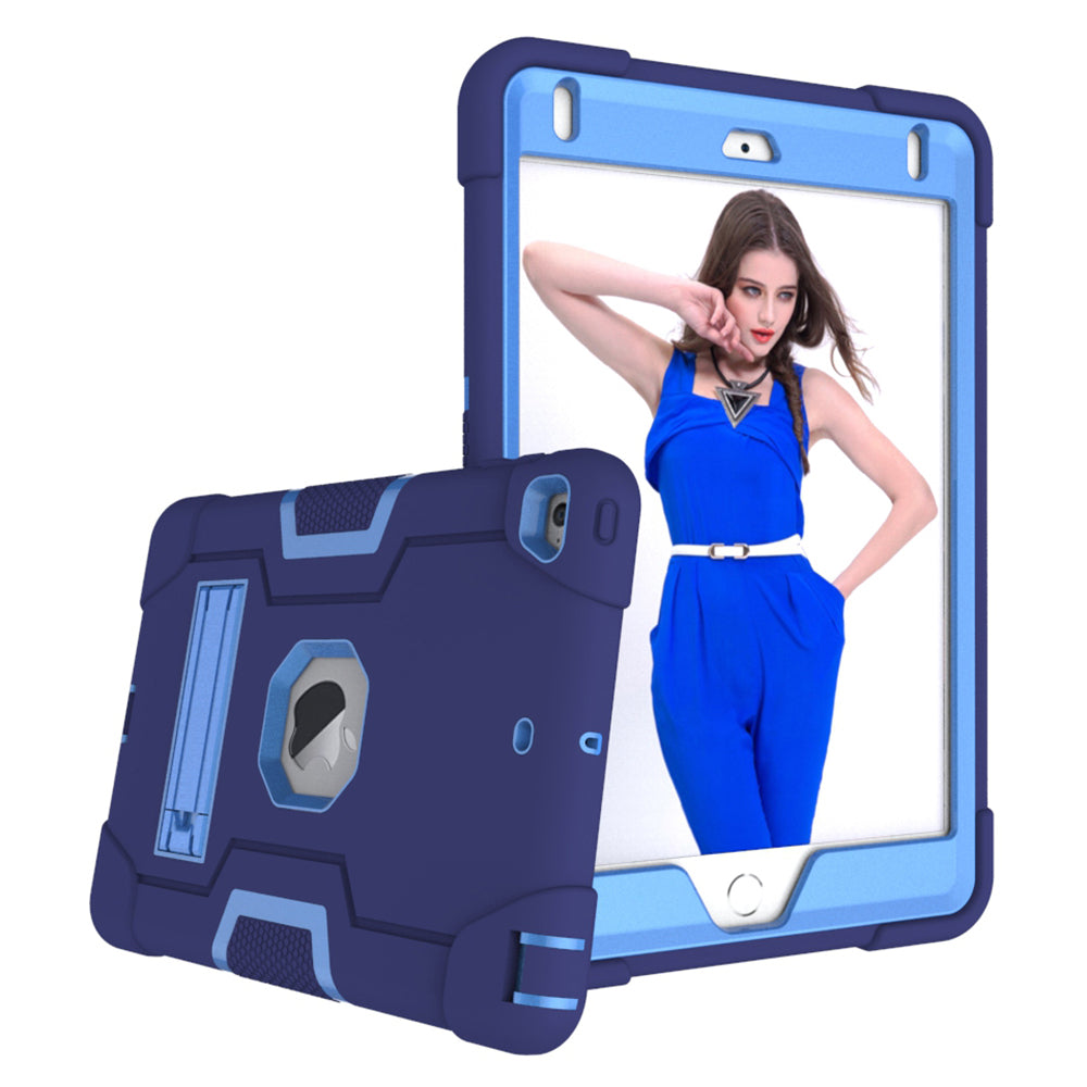 For iPad mini (2019) 7.9 inch Shock Proof TPU + PC Hybrid Tablet Case with Kickstand