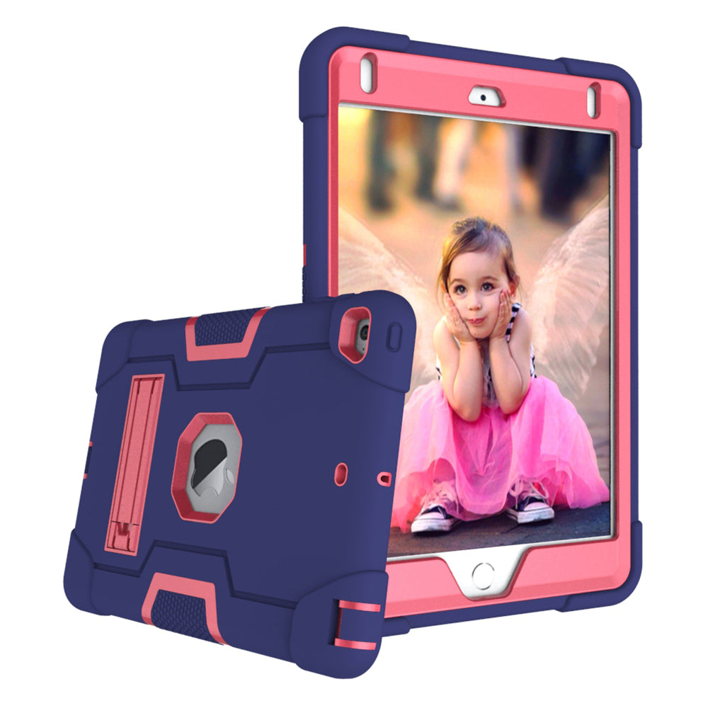 For iPad mini (2019) 7.9 inch Shock Proof TPU + PC Hybrid Tablet Case with Kickstand