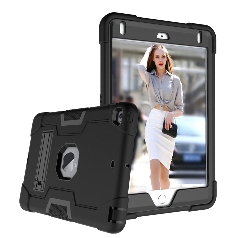 For iPad mini (2019) 7.9 inch Shock Proof TPU + PC Hybrid Tablet Case with Kickstand