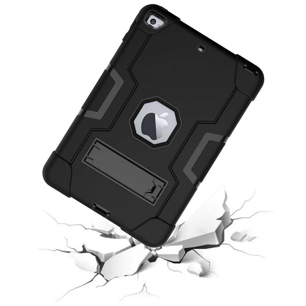 For iPad mini (2019) 7.9 inch Shock Proof TPU + PC Hybrid Tablet Case with Kickstand