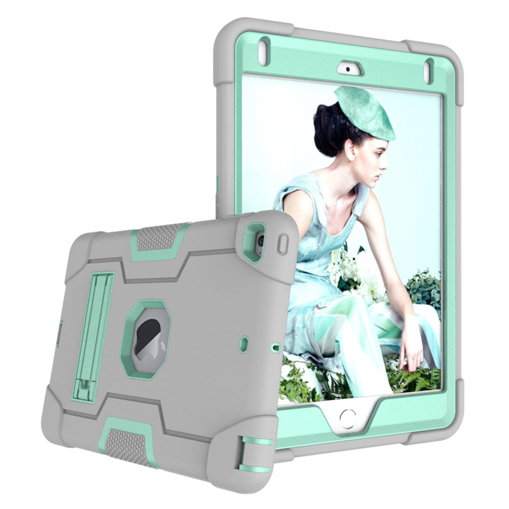 For iPad mini (2019) 7.9 inch Shock Proof TPU + PC Hybrid Tablet Case with Kickstand