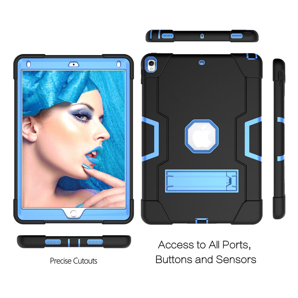 For iPad Air 10.5 inch (2019) Shock Proof TPU + PC Hybrid Tablet Case with Kickstand