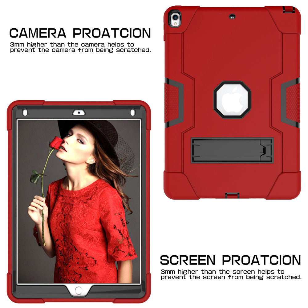 For iPad Air 10.5 inch (2019) Shock Proof TPU + PC Hybrid Tablet Case with Kickstand