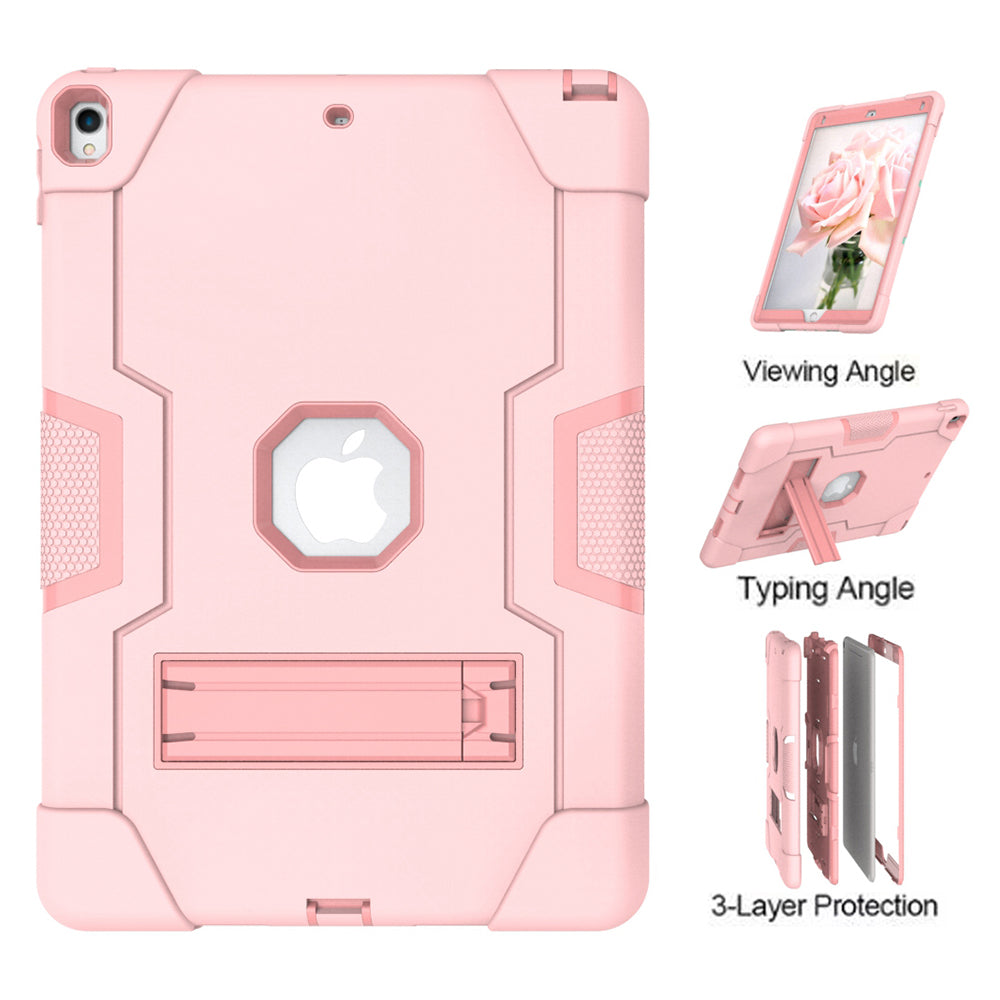 For iPad Air 10.5 inch (2019) Shock Proof TPU + PC Hybrid Tablet Case with Kickstand