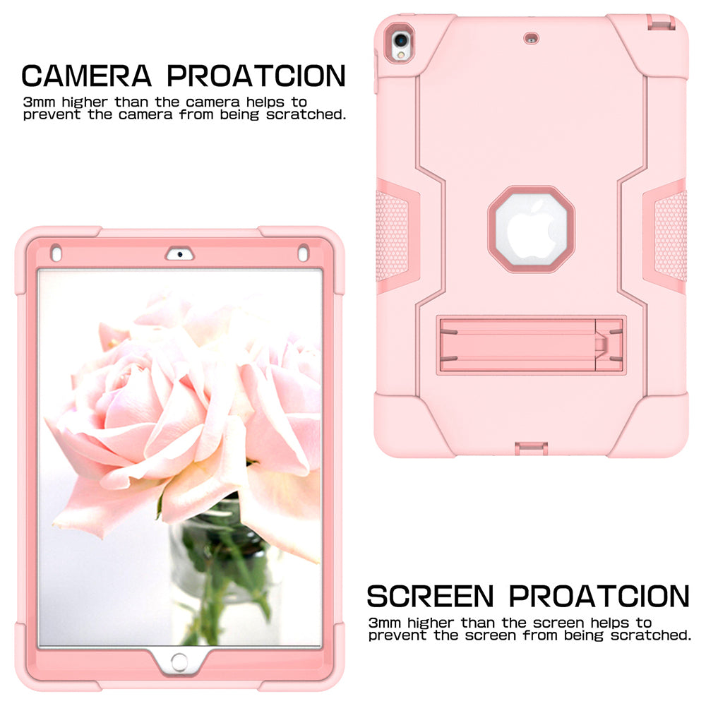 For iPad Air 10.5 inch (2019) Shock Proof TPU + PC Hybrid Tablet Case with Kickstand