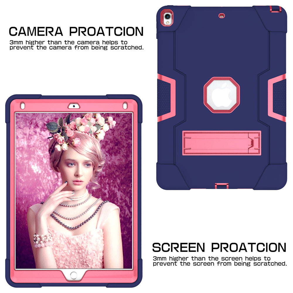 For iPad Air 10.5 inch (2019) Shock Proof TPU + PC Hybrid Tablet Case with Kickstand