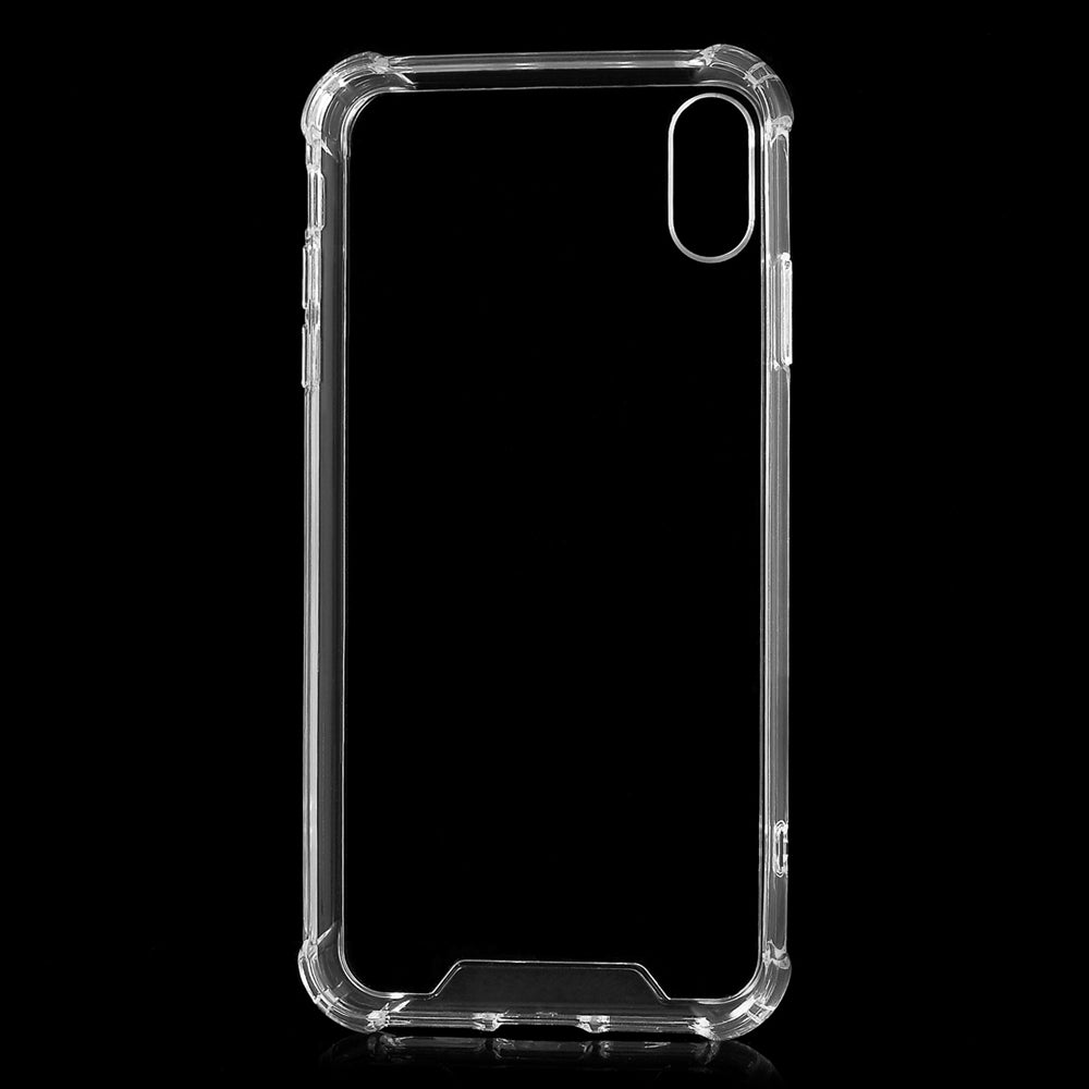 For iPhone X/XS 5.8 inch Hard Acrylic Back + Soft TPU Frame Shock-Absorbing Scratch Resistant Phone Case