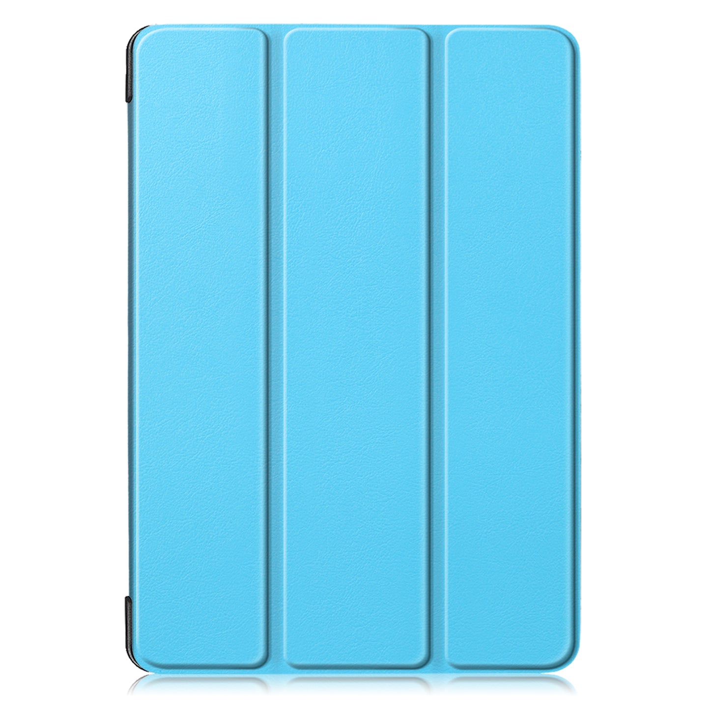 For iPad 10.2 (2021)/(2020)/(2019) Tri-fold Stand Leather Protective Tablet Cover Case