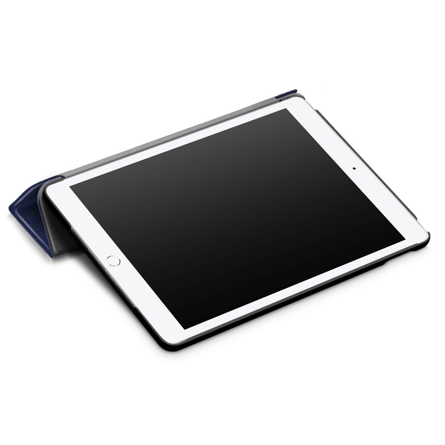 For iPad 10.2 (2021)/(2020)/(2019) Tri-fold Stand Leather Protective Tablet Cover Case