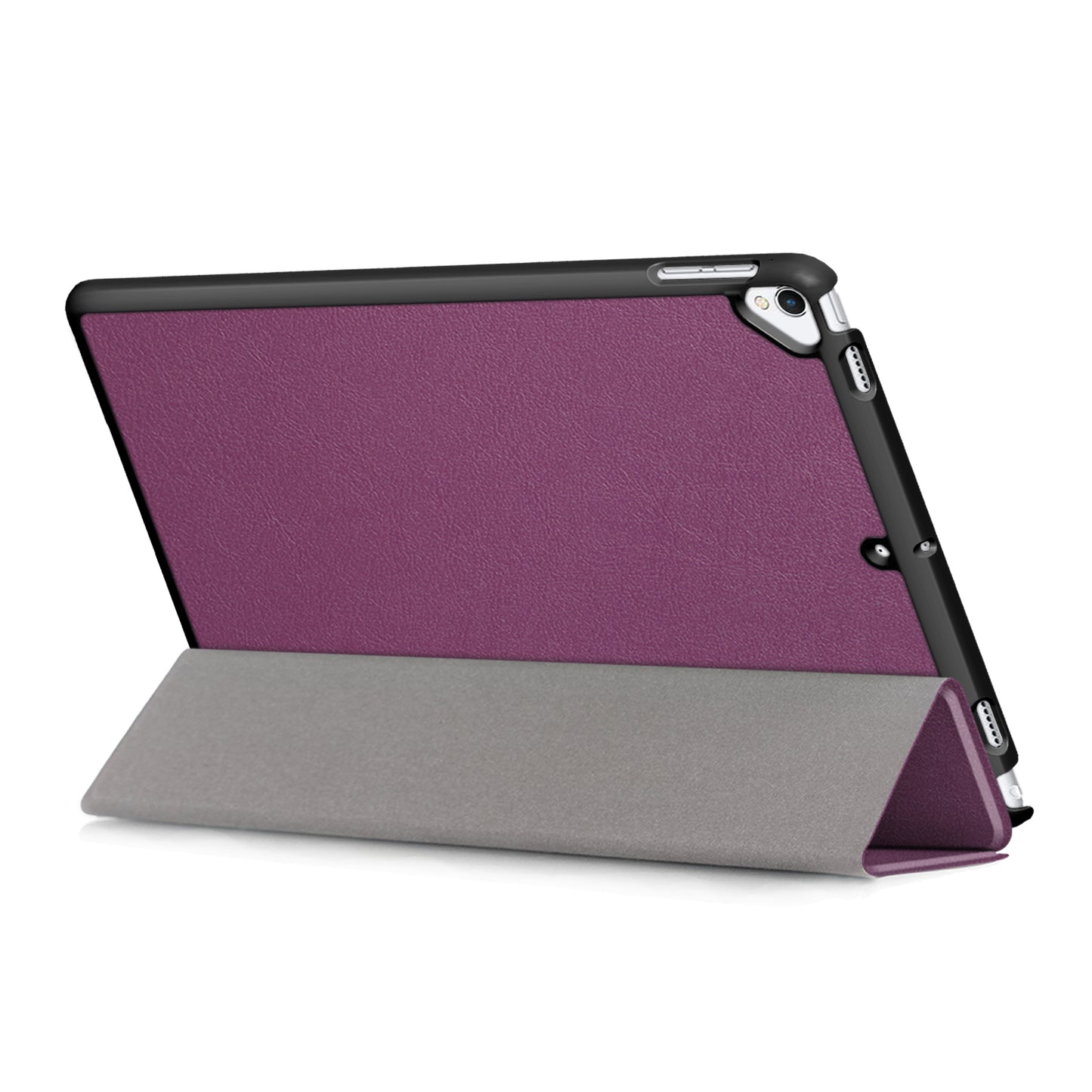 For iPad 10.2 (2021)/(2020)/(2019) Tri-fold Stand Leather Protective Tablet Cover Case