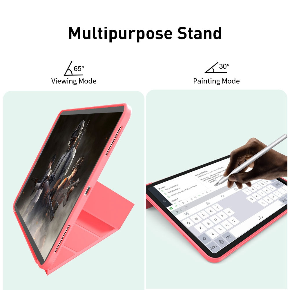 For iPad Pro 11-inch (2021) Protective Case Auto Wake Up / Sleep Smart TPU Leather Case Tablet Stand Cover Shell