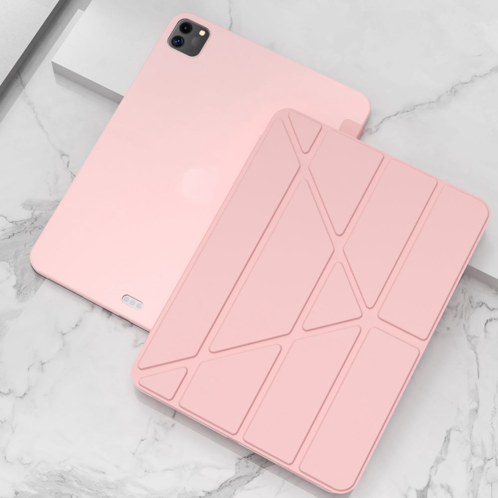 For iPad Pro 11-inch (2021) Protective Case Auto Wake Up / Sleep Smart TPU Leather Case Tablet Stand Cover Shell
