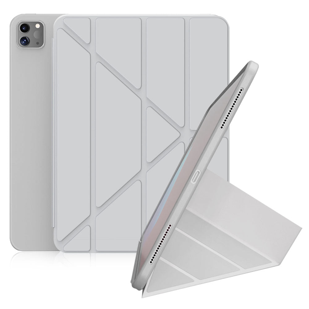 For iPad Pro 11-inch (2021) Protective Case Auto Wake Up / Sleep Smart TPU Leather Case Tablet Stand Cover Shell