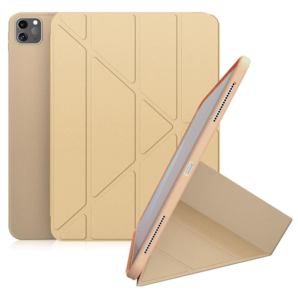 For iPad Pro 11-inch (2021) Protective Case Auto Wake Up / Sleep Smart TPU Leather Case Tablet Stand Cover Shell