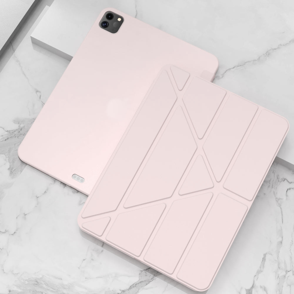 For iPad Pro 11-inch (2021) Protective Case Auto Wake Up / Sleep Smart TPU Leather Case Tablet Stand Cover Shell