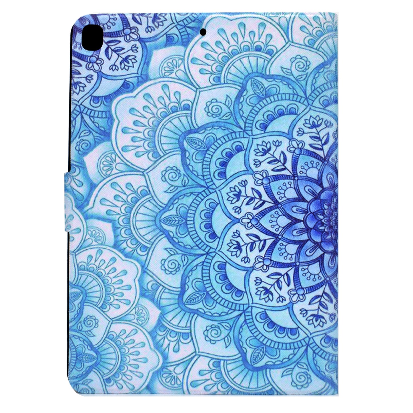 For iPad 10.2 (2021)/(2019)/(2020)/iPad Pro 10.5 (2017)/iPad Air 10.5 (2019) Pattern Printing PU Leather Tablet Case Cover Card Holder Stand Shell