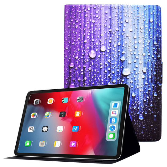 For iPad Pro 11-inch (2018)/(2020)/(2021)/iPad Air (2020)/Air (2022) Card Holder PU Leather Tablet Case Stand Pattern Printing Protective Cover