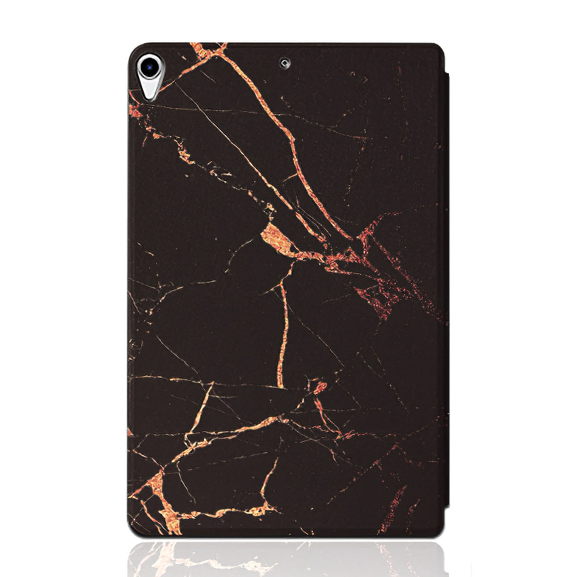For iPad Air 10.5 inch (2019)/iPad Pro 10.5-inch (2017) Anti-fall Anti-fingerprints Pattern Printing Tablet Case PU Leather + TPU Stand Cover