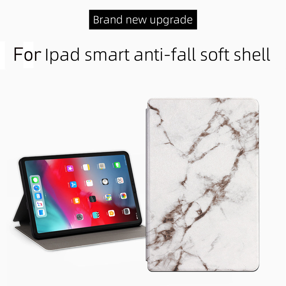 For iPad Pro 11-inch (2018)/(2020)/(2021) Auto Wake/Sleep Pattern Printing Tablet Case PU Leather + TPU Stand Well-protected Cover