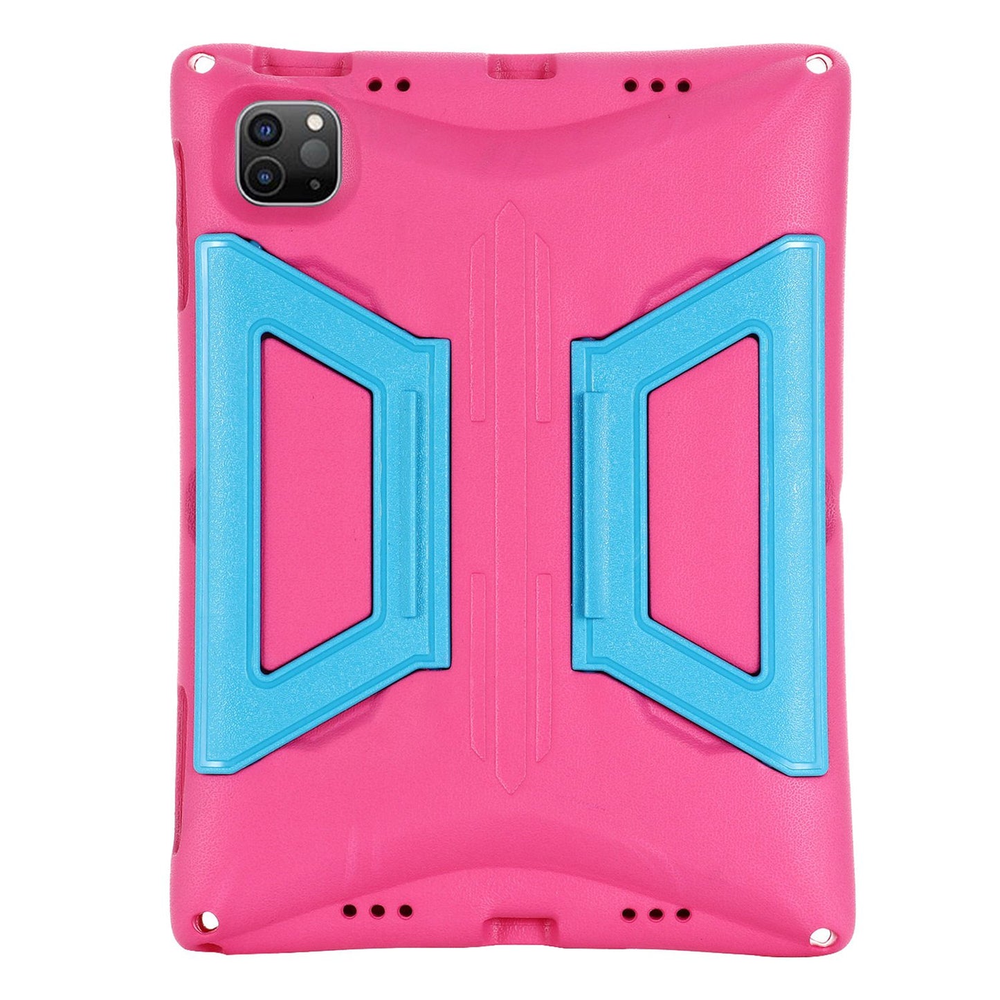 For iPad Air (2022)/(2020)/iPad Pro 11-inch (2018)/(2020)/(2021) Portable Handle Kickstand Tablet Case EVA + PC Cover with Shoulder Strap