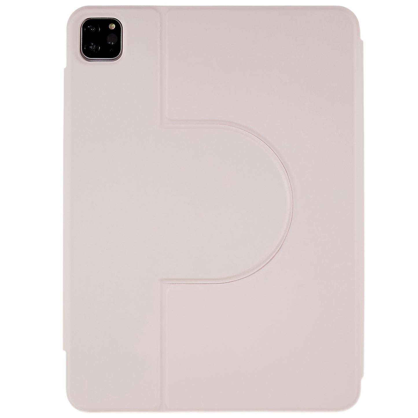 For iPad Pro 11-inch (2021) (2020) (2018) Skin-touch Shockproof Case 360-degree Rotating 2 in 1 Detachable Tablet Cover with Stand