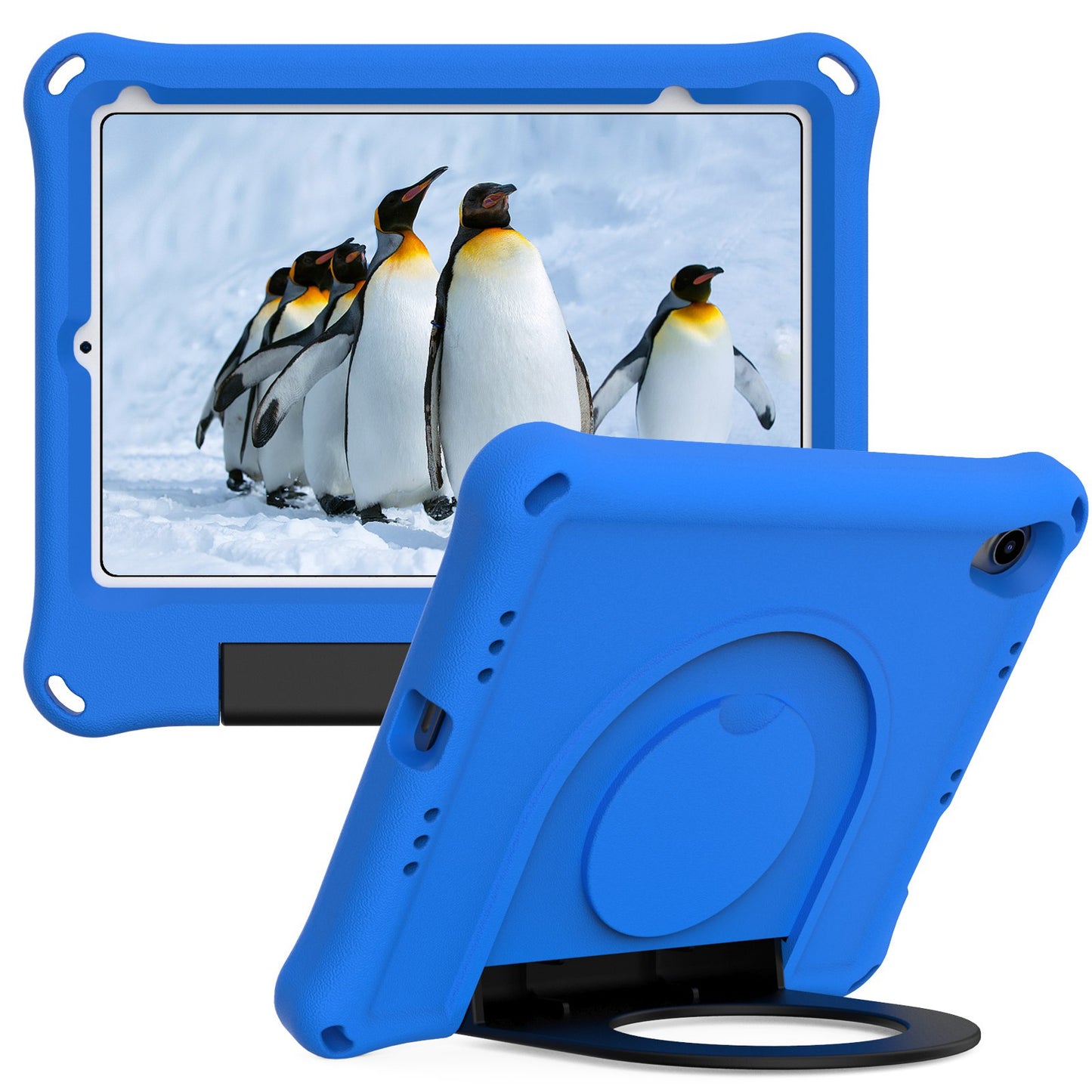 For iPad mini (2021) Foldable Ring Kickstand Design EVA Tablet Case Shockproof Cover
