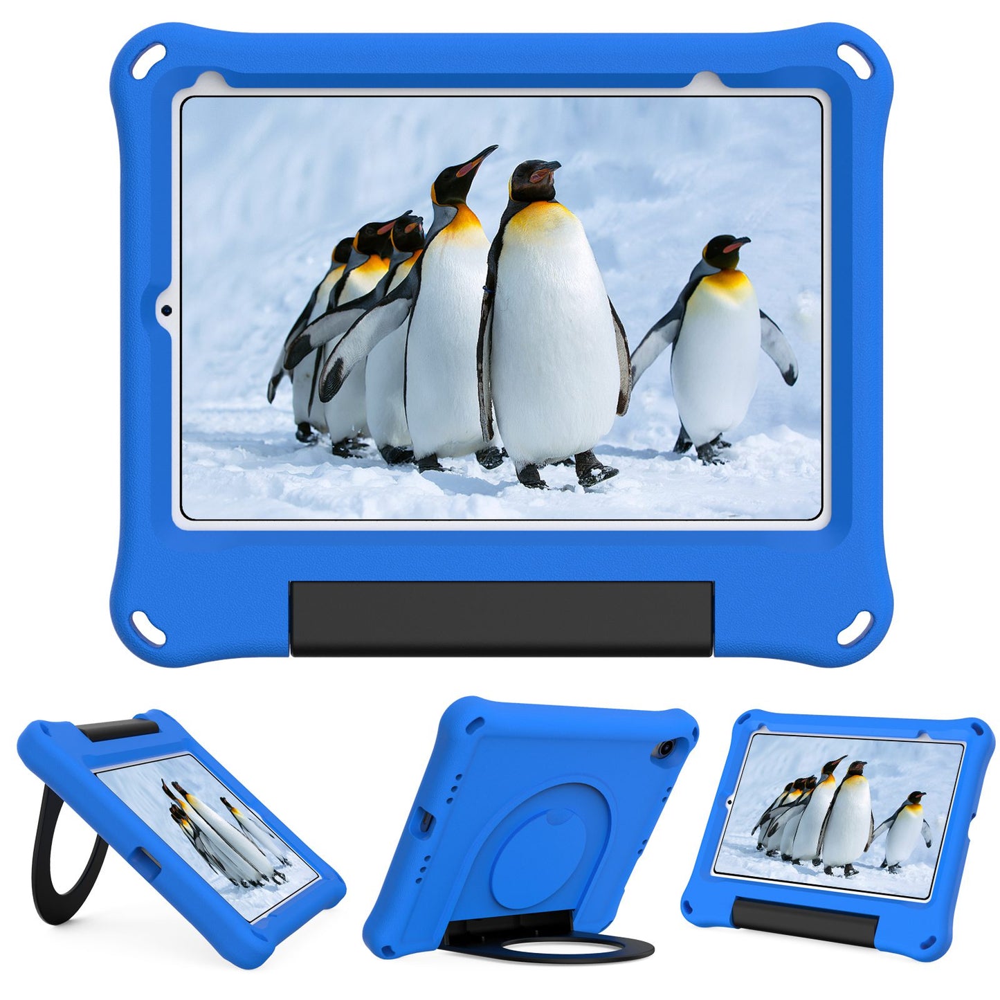 For iPad mini (2021) Foldable Ring Kickstand Design EVA Tablet Case Shockproof Cover